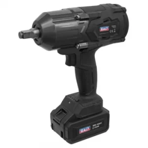 Cordless Impact Wrench 18V 4AH Li-ion 1/2" Sq Drive