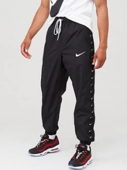 Nike Sportswear Swoosh Woven Joggers - Black