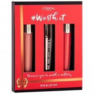 LOreal Paris Worth It Rouge Signature Eye and Lip Kit