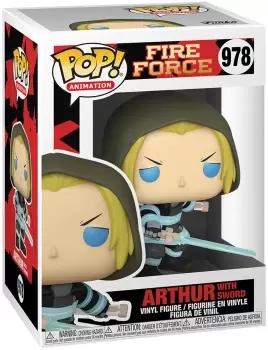 Fire Force Arthur with Sword Vinyl Figure 978 Funko Pop! multicolor