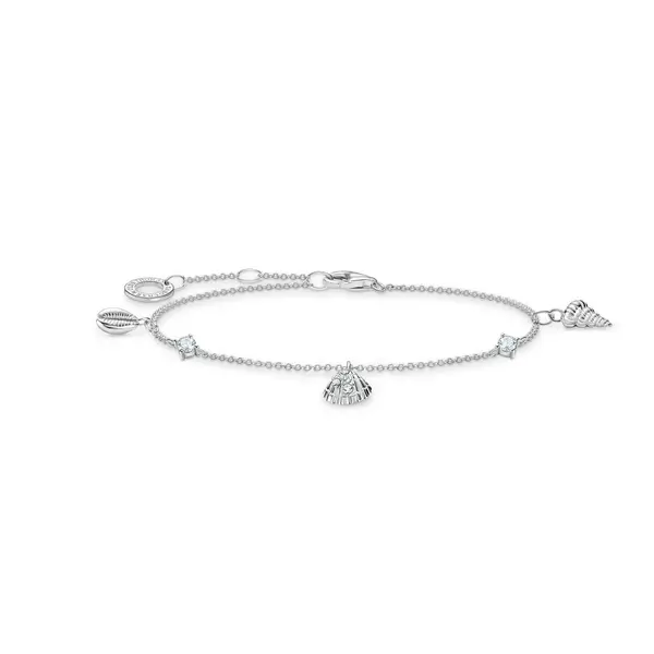 Thomas Sabo Charm Club Charming Charming Sterling Silver Shells And Wh