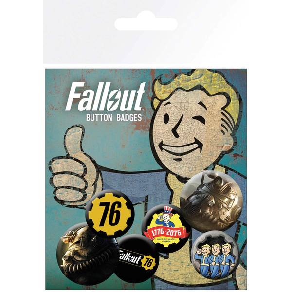 Fallout - 76 Mix Badge Pack