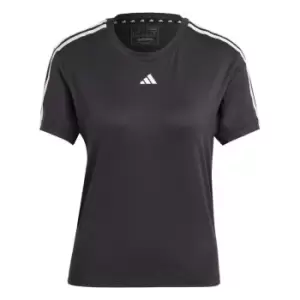 adidas AEROREADY Train Essentials 3-Stripes T-Shirt Women - Black