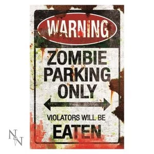 Zombie Parking Sign