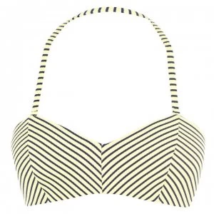 Seafolly Overboard Bandeau Bikini Top - Limelight