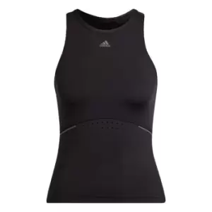 adidas HIIT 45 Seconds Fitted Tank Top Womens - Black