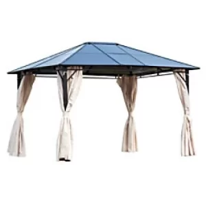 OutSunny Gazebo 84C-069 Beige, Brown 2700 x 3650 x 3000 mm