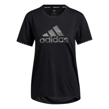 adidas Necessi Womens Tee Ladies - Black