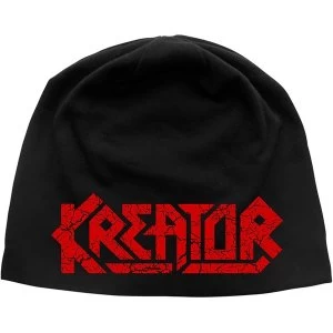 Kreator - Cracked Logo Unisex Beanie Hat - Black