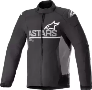 Alpinestars SMX waterproof Motorcycle Textile Jacket, black-grey, Size S, black-grey, Size S