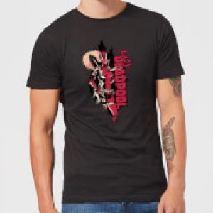 Marvel Deadpool Lady Deadpool Mens T-Shirt - Black