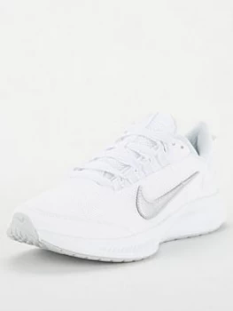 Nike Run All Day 2 - White , White/Silver, Size 4, Women