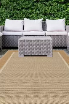 Solstice Latte Indoor Outdoor Rug - 120X170cm