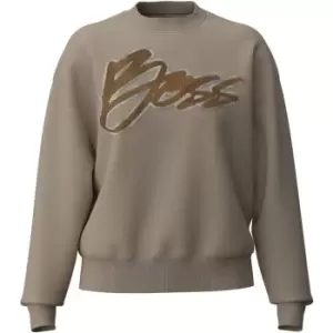 Boss Ecaisa Crew Sweater Womens - Yellow