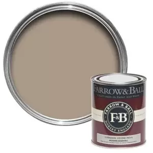 Farrow & Ball Modern London Stone No. 6 Eggshell Paint, 750Ml