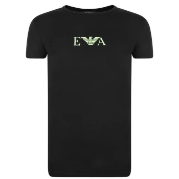 Emporio Armani Logo T-Shirt Black Size L Men