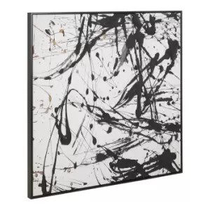 Premier Housewares Astratto Black/White Wall Art