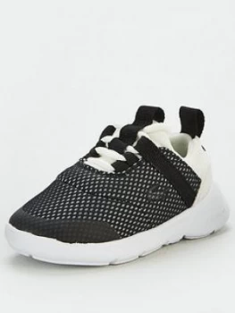 Lacoste Infant Boys LT Dash 120 Trainers - Off White/Black, Off White/Black, Size 7 Younger