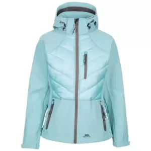 Trespass Womens/Ladies Elvira Soft Shell Jacket (L) (Aquarium Blue)