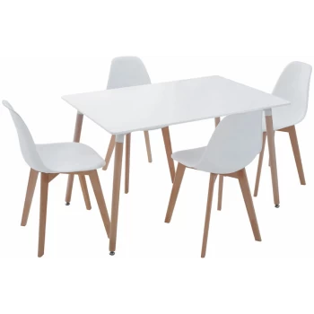 Varberg Dining Set with 5pc - Premier Housewares