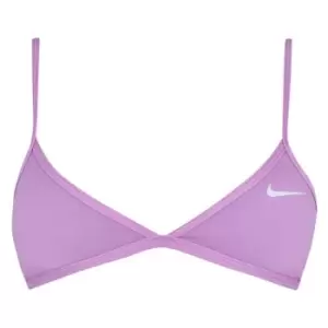 Nike Lace Up 1 Piece Swimsuit Womens - Pink