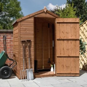 Mercia Pressure Treated Shiplap Apex Windowless Shed - 3 x 5ft