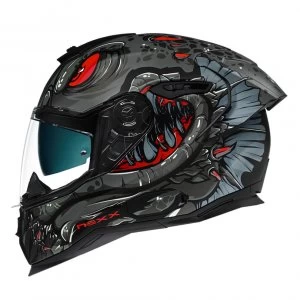 Nexx SX.100R Abisal Black / Red - L