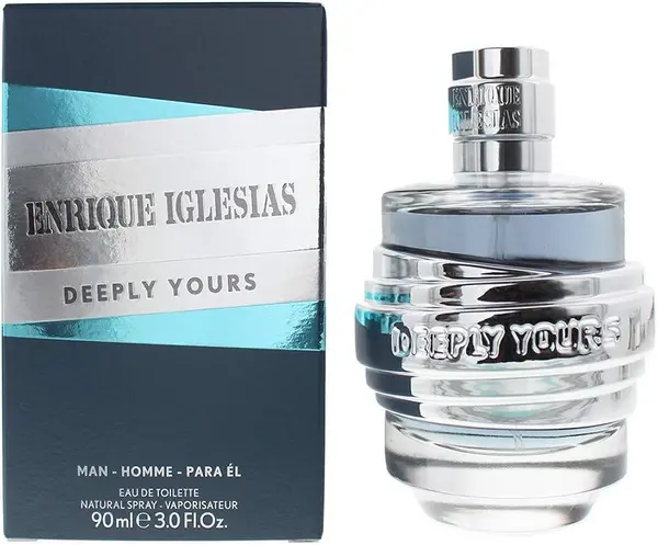 Enrique Iglesias Deeply Yours Eau de Toilette For Him 90ml