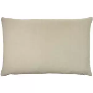 Furn Contra Soft Velvet Cushion Cover, Natural, 40 x 60 Cm