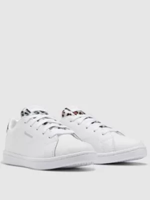 Reebok Royal Complete Clean 2.0, White/Silver, Size 3