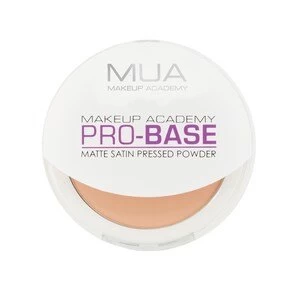 MUA Pro Base Matte Satin Pressed Powder - Beige Flush Nude