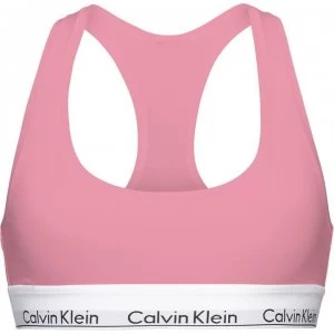 Calvin Klein Modern Cotton Logo Bralette - Rosey Dream