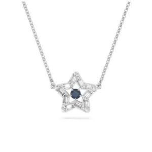 Stella Star Blue Rhodium Plated Pendant 5639186