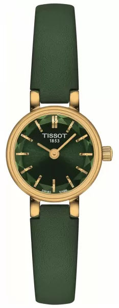 Tissot T1400093609100 Womens Lovely Green Facetted Dial Watch