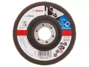 Bosch 2608607322 115mm x 22mm x G40 Flap Disc X571 Straight