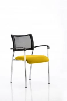 Brunswick Bespoke Colour Seat Chrome Frame Senna Yellow