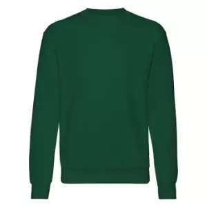 Fruit Of The Loom Mens Set-In BelcoroA Yarn Sweatshirt (M) (Bottle Green)