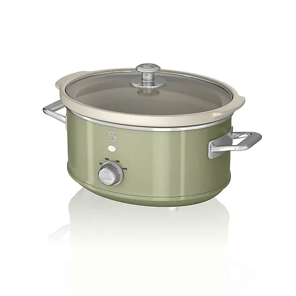 Swan Retro SF17021GN Slow Cooker - Green 5055322522254