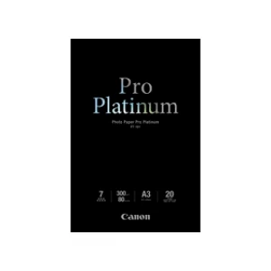 Canon PT-101 A3 Pro Platinum Photo Paper 300g, x20