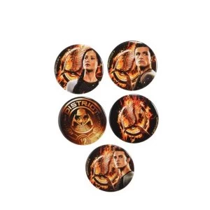 Hunger Games - Catching Fire Tributes Badge Pack