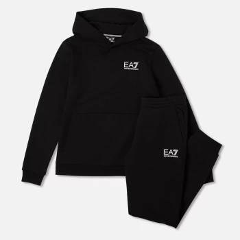 EA7 Boys' Train Core ID Tracksuit - Black - 12 Years