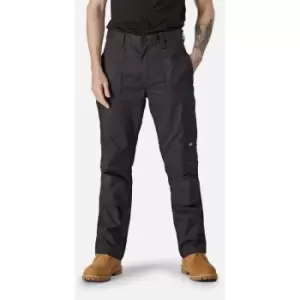 Dickies Workwear Mens Action Flex Work Trousers (32R) (Black) - Black