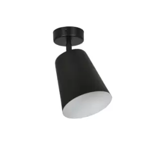 Prism Black/White Single Spotlight 1x E27