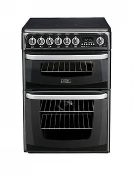 Hotpoint Cannon CH60EKKS Double Oven Electric Cooker