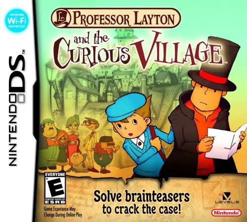 Professor Layton and the Curious Village Nintendo DS Game