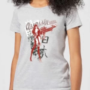 Marvel Knights Elektra Assassin Womens T-Shirt - Grey - S