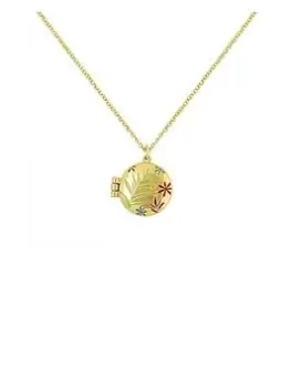 Disney Encanto Gold Mirabel Round Locket Necklace