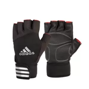 Adidas Half Finger Weight Lifting Gloves - M