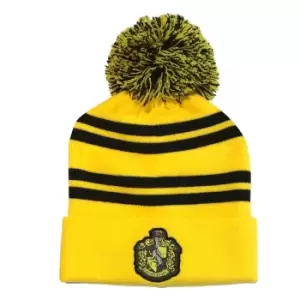 Harry Potter Hufflepuff Beanie (One Size) (Yellow/Black)