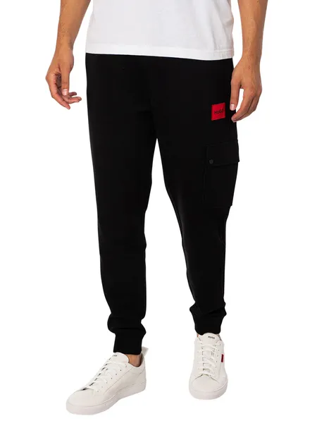 HUGO Dwellrom Joggers Black L